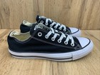 Converse Chuck Taylor All Star Ox Sneakers Black Low Top Mens 7 Womens 9
