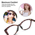 2pcs Silicone Anti-slip Stick On Nose Pads For Eyeglass Sunglasses Glasses Usa