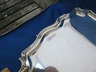 Fine 18th C Dutch Silver Square Salver-10 5 8 Inches-wave Edge-lb-gravenhage