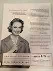 Rare   Vintage Avon  outlook  Magazine C14  1961 - Excellent Condition 
