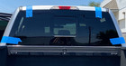Fits 2015-2024 Ford F150 Manual Sliding Rear Back  flush Fit  Window Non-heat