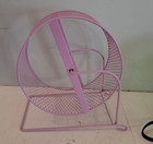 Lot Large Hamster Rat Small Pet Exercise Wheel Metal 8  Mesh Rodent Leash Ball