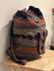 Backpack  Knapsack  Hippie Gear  Mexican Made  Authentic Pinzon  Earthy Tones