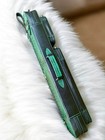 Volturi Custom Soft Pool Case 4x8 Genuine Leather W  Backpack Straps  Green