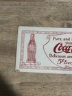 Vintage Advertising Ink Blotter Early 1900s Coca Cola Coke 5 Cents Everywhere