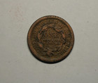 1853 Braided Hair Large Cent Copper  big Penny 