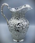 Antique Stieff Rose Sterling Silver Water Pitcher 10    Beautiful 