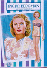 Vintage Uncut Ingrid Bergman Paper Dolls  1 Top Marilyn Henry Reproduction rare 