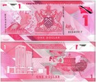 Trinidad   Tobago 1-100 Dollars 6 Pieces Set  2019-2020  P-60-65  Unc  Polymer