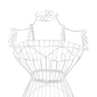Female Mannequin Torso Dress Clothing Form Display W tripod Stand Beige New