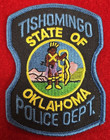 Tishomingo Oklahoma Police Patch Lot Trade Stock 9 Police Patches Police Patch