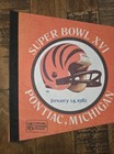 Vintage 1982 Cincinnati Bengals Pennant Afc Champ Super Bowl Xvi 30 Nfl Football