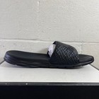 Nike Benassi Solarsoft 705474-091 Black Slides Sandals Slip On Men s 13 Us