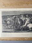 Pilgrimage To Canterbury 1817 Original 