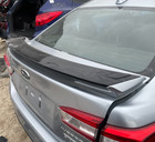 2017-2020 Subaru Impreza Sedan Sport Spoiler Wing Black Silver  Oem