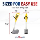 Pet Waste Vacuum Pooper Scooper For Dogs  Portable Electric Dog Poop Scooper For