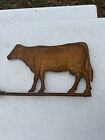 Antique Copper Zinc  Cow Cast Iron Weathervane