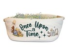 Classic Winnie The Pooh Baby Shower Gift Basket Book Holder Once Upon A Time New