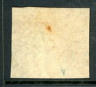 Chile 1854 Columbus 7     Burnt Sienna Scott  4 Vfu D47