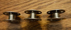 Lot Of 3 Vintage Singer Metal Class 66 Bobbins Free Shipping
