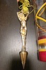 Vintage Plumb Barbara Brass Plumb Bob  In Original Tube 