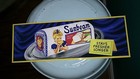 Sunbeam Bread Girl Advertising Metal Sign Vintage Image Display 4 5 X 12 50051