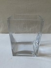 Home Rectangle Shape Clear Glass Vase For Home Garden Excellent  Floral Display