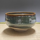H028   Japanese Pottery Chawan Matcha Tea Bowl Tea Ceremony Vintage