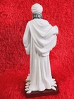 New 12  Orisha Obatala Statue Sculpture Yoruba Santeria African God White Bird