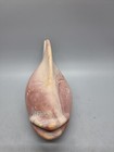  Fish Carved Stone Art Sculpture Figurine Heavy 807g Length 20cm Height 10cm