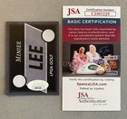 Lpga Golf Star- Minjee Lee Autograph Trading Card Jsa Cd05229