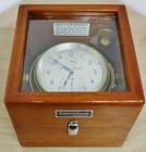 Rare Antique 2 Day Thomas Mercer Double Boxed Single Fusee Marine Chronometer