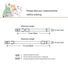 Cat Collars With Bells  Breakaway Kitten Collar  Cute Kitty Collar In 4 Pack    