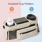 Baby Stroller Organizer Diaper Bag Travel Storage With Bottle   Phone Holder