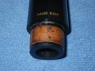 David Hite Bb Clarinet Mouthpiece -vintage Small Font - Pro Level  Hard Rubber