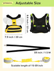 Toddler Harness With Anti Lost Wrist Link - Baby Leash   Backpacktraction Rope