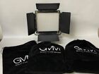 Gvm 3 Pack Led Video Lighting Kits Light Panel   Barndoor Led-480ls-b3l - New