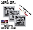    3-pack Ernie Ball 8-string Slinky 2625 Electric Guitar Strings 10-74   