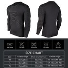 Men s Soccer Football Jersey Goal Keeper Goalie Padded Long Sleeve Shirt Tops