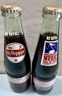  8  1990s Dr Pepper Collectible Bottles - Lot Of 8
