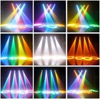 2pcs 80w Led Moving Head Stage Light Rgbw Gobo Spot Disco Dj Party Lighting Dmx