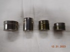 Lot Of 4  Antique Vintage Dennison s Pap Er Fasteners Tins