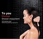 8 10 12  Round Chrome Rainfall Shower Head Bathroom Rain Sprayer