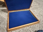 1970s Vintage Collectors Case Xx Wood Display Nos Never Used