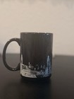 Batman Bat-signal Cityscape Coffee Mug Black Yellow White Ceramic Porcelain