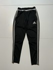Adidas Climacool Tiro 15 3 Stripes Black white Training Soccer Track Pants Sz  S