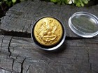 Old Rare Vintage Antique War Relic Navy Button Loaded With Gold Free Button Case