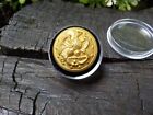 Old Rare Vintage Antique War Relic Navy Button With Free Button Case
