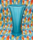 Vase Turquoise Blue Homer Laughlin Fiesta 9 5 8  Medium New Fiestaware 