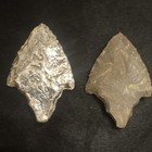 27 3g  999 Fine Silver Hand Casted Authentic Native American Arrowhead